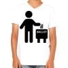 Youth Jersey Short-Sleeve V-Neck T-Shirt Thumbnail