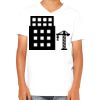 Youth Jersey Short-Sleeve V-Neck T-Shirt Thumbnail