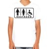 Youth Jersey Short-Sleeve V-Neck T-Shirt Thumbnail