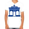 Youth Jersey Short-Sleeve V-Neck T-Shirt Thumbnail