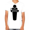 Youth Jersey Short-Sleeve V-Neck T-Shirt Thumbnail