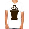 Youth Jersey Short-Sleeve V-Neck T-Shirt Thumbnail