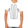 Youth Jersey Short-Sleeve V-Neck T-Shirt Thumbnail