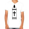 Youth Jersey Short-Sleeve V-Neck T-Shirt Thumbnail
