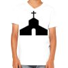 Youth Jersey Short-Sleeve V-Neck T-Shirt Thumbnail