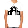 Youth Jersey Short-Sleeve V-Neck T-Shirt Thumbnail