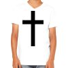 Youth Jersey Short-Sleeve V-Neck T-Shirt Thumbnail