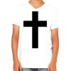 Youth Jersey Short-Sleeve V-Neck T-Shirt Thumbnail