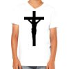Youth Jersey Short-Sleeve V-Neck T-Shirt Thumbnail