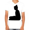 Youth Jersey Short-Sleeve V-Neck T-Shirt Thumbnail