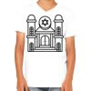 Youth Jersey Short-Sleeve V-Neck T-Shirt Thumbnail