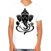 Youth Jersey Short-Sleeve V-Neck T-Shirt Thumbnail