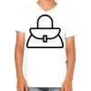 Youth Jersey Short-Sleeve V-Neck T-Shirt Thumbnail