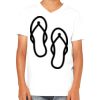 Youth Jersey Short-Sleeve V-Neck T-Shirt Thumbnail
