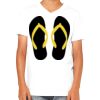 Youth Jersey Short-Sleeve V-Neck T-Shirt Thumbnail