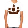 Youth Jersey Short-Sleeve V-Neck T-Shirt Thumbnail