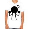 Youth Jersey Short-Sleeve V-Neck T-Shirt Thumbnail