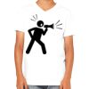 Youth Jersey Short-Sleeve V-Neck T-Shirt Thumbnail