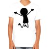 Youth Jersey Short-Sleeve V-Neck T-Shirt Thumbnail