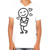 Youth Jersey Short-Sleeve V-Neck T-Shirt Thumbnail