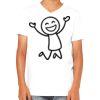 Youth Jersey Short-Sleeve V-Neck T-Shirt Thumbnail
