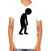 Youth Jersey Short-Sleeve V-Neck T-Shirt Thumbnail