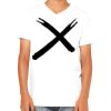 Youth Jersey Short-Sleeve V-Neck T-Shirt Thumbnail