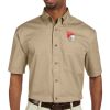Men's Easy Blend™ Short-Sleeve Twill Shirt with Stain-Release Thumbnail