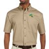 Men's Easy Blend™ Short-Sleeve Twill Shirt with Stain-Release Thumbnail