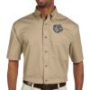 Men's Easy Blend™ Short-Sleeve Twill Shirt with Stain-Release Thumbnail