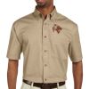 Men's Easy Blend™ Short-Sleeve Twill Shirt with Stain-Release Thumbnail