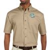 Men's Easy Blend™ Short-Sleeve Twill Shirt with Stain-Release Thumbnail